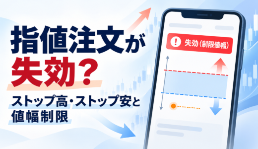 【投資勉強】指値注文が「失効」した日に学んだ、ストップ高・ストップ安との付き合い方